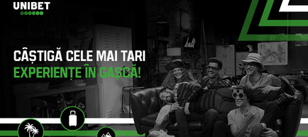 Noua promoție Unibet: câștigă vacanțe de 6.000 EUR, console PlayStation 5 și multe alte premii grozave!